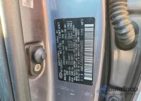 2015 Hyundai Tucson Limited z USA, uszkodzony, nr VIN KM8JU3AG2FU994993